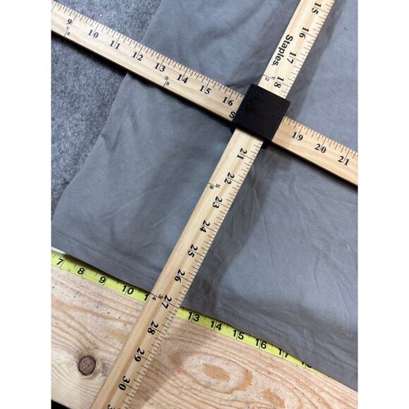 Patagonia Polo Shirt Mens Large Gray Basics Training Activewear Performance - Picture 7 of 8